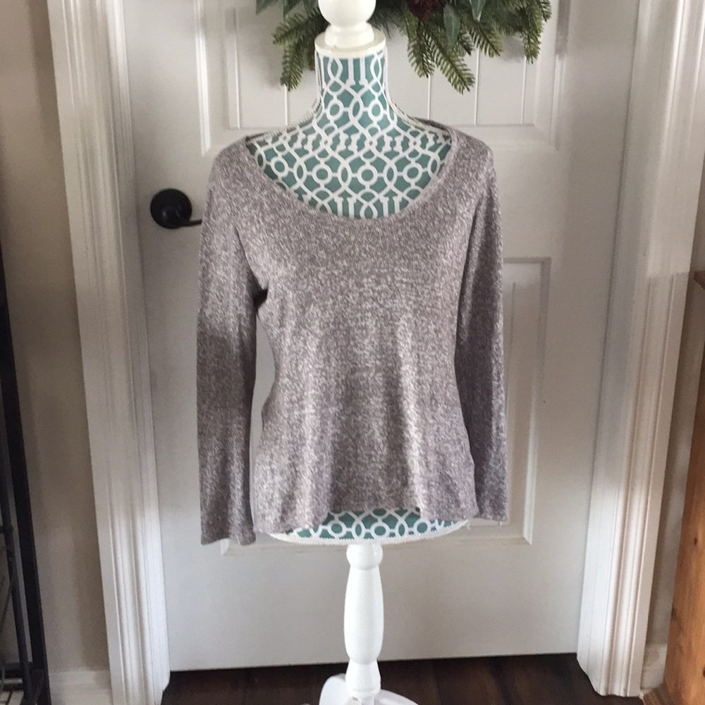 Open back sweater